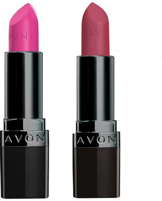

Avon Anew True Color Perfectly Matte Lipstick (set of 2)(Electric Pink - Mauve Matters, 8 g)