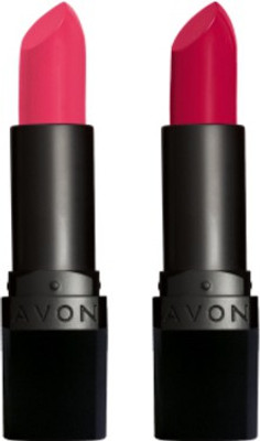

Avon Anew True Color Perfectly Matte Lipstick (set of 2)(Vibrant Melon - Red Supreme, 8 g)