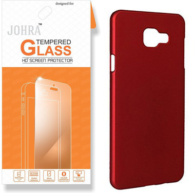 Johra Screen Protector Accessory Combo for Samsung Galaxy C7 Pro(Transparent, Red)