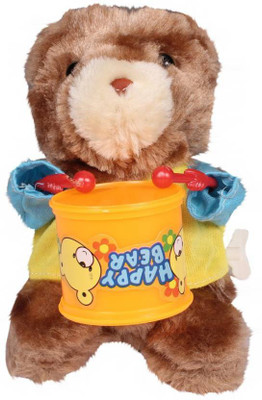 

HALO NATION Happy Bear Drummer Toy(Multicolor)
