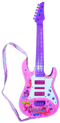

HALO NATION Guitar Rockband Musical Instrument Pink 53 CM(Multicolor)