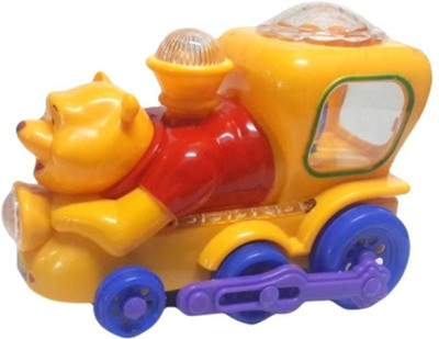 

HALO NATION Train with Sound Winnie Pooh Toy(Multicolor)