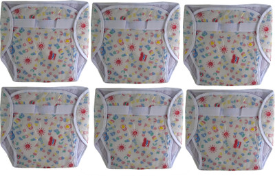 

Welo Reusable Water Absorbant Plastic Nappy, Multicolor