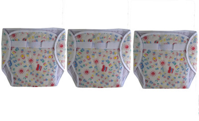 

Welo Reusable Water Absorbant Plastic Nappy, Multicolor