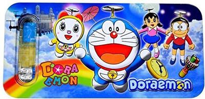 

Shree Krishna Handicrafts And Gallery Doraemon ( Set of 1) Cartoon Art Art Metal Pencil Box(Set of 1, Blue)