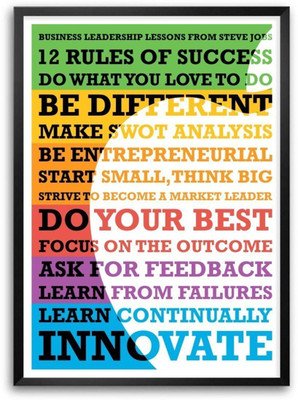 

Original Quotes Decorative Poster Paper Print(23 inch X 18 inch, Rolled)