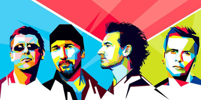 

U2 Music Band Poster Paper Print(18 inch X 12 inch, Rolled)