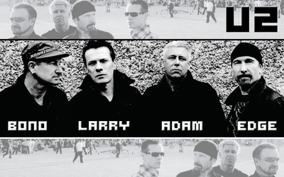 

U2 Music Band Poster Paper Print(18 inch X 12 inch, Rolled)