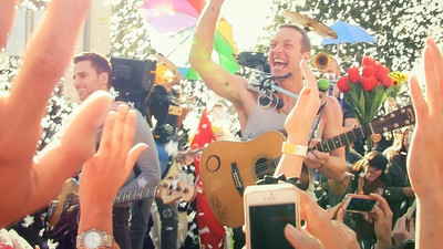 

Coldplay MUSIC BAND Poster for room Paper Print(18 inch X 12 inch)