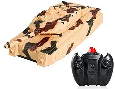 

Taaza Garam kids imported High quality Remote Control Wall Climber RC Army Tank With HD lights Boys Gift toy Brown(Brown)