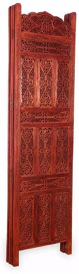 

Onlineshoppee Solid Wood Decorative Screen Partition(Free Standing, Finish Color - Brown)