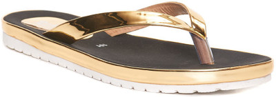 

Dolphin Miles Women Gold Flats