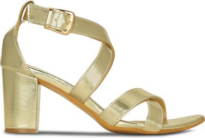 Kielz Women Gold Heels