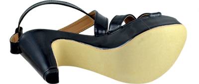Leatherwood1 Women Black Heels