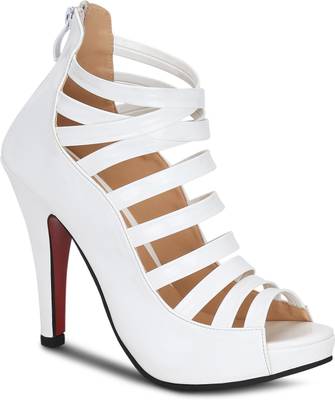 Kielz Women White Heels
