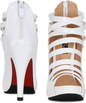 Kielz Women White Heels