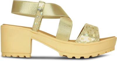 Kielz Women Gold Heels