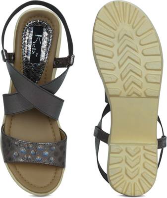 Kielz Women Gun-metal Heels