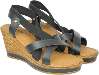 Inc. Women BLACK Wedges