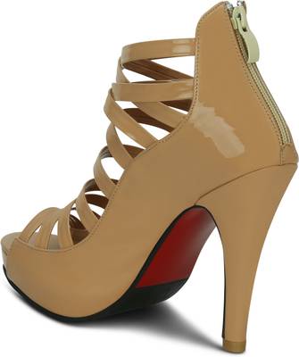 Kielz Women Tan Heels