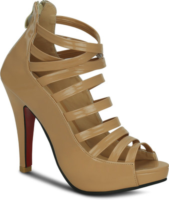 Kielz Women Tan Heels