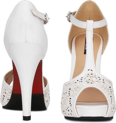 Kielz Women White Heels