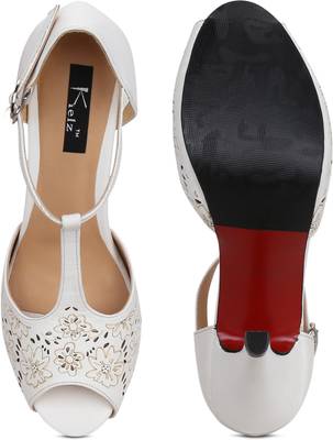 Kielz Women White Heels