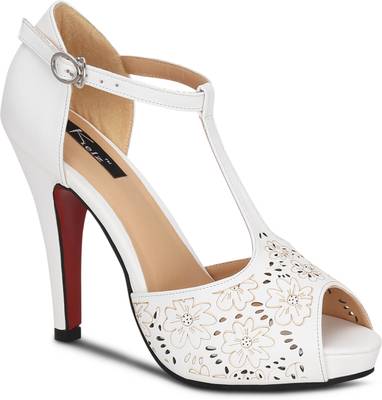 Kielz Women White Heels