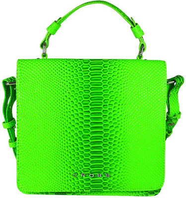 

Cross Women Green PU Sling Bag