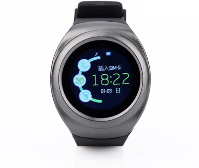 

VibeX ® S600 Men Women Pedometer Sleep Monitor Phone Wearable Device Smartwatch(Black Strap Free Size)