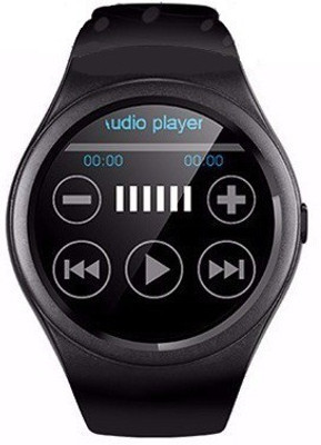 

VibeX ® T11 Pro 1.2 inch Touch Screen Round Shape Bluetooth Sim Card Capactive Touch Panel Smartwatch(Black Strap Free Size)