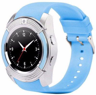 

VibeX V8(k) phone Smartwatch(Blue, Strap, Free Size)