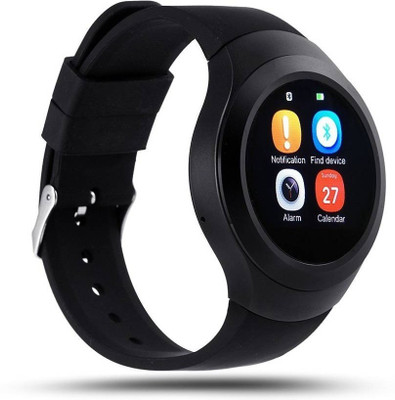 

VibeX ® 1.22" MTK6261D Bluetooth Sport Pedometer Clock Remote TF Card Slot MP3 Mobile Phone Smartwatch(Black Strap Free Size)