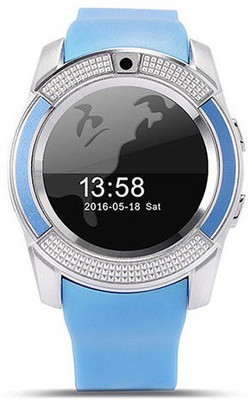 

VibeX V8(j) phone Smartwatch(Blue, Strap, Free Size)