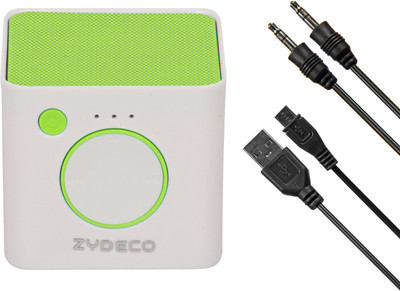 

zydeco X3 3 W Portable Bluetooth Speaker(Green, Mono Channel)