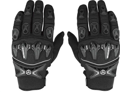 

Scoyco MX47 Full Fingered Bike Riding set of 2 Driving Gloves (, Black