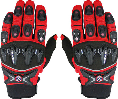 

Scoyco MX47 Full Fingered Bike Riding set of 2 Driving Gloves (, Red