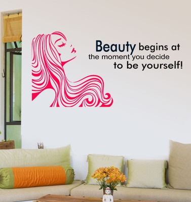 Newway Decals 50 cm New Way Decals-Wall Sticker (75102) ''Self Thought For All'' Removable Sticker(Pack of 1)