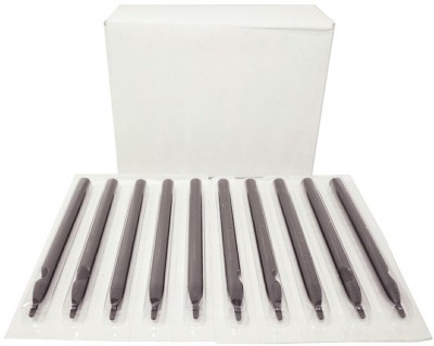 Mumbai Tattoo LONG DISPOSABLE TIPS BOX OF 50 PC 3RT Disposable Round Tattoo Needles(Pack of 50)