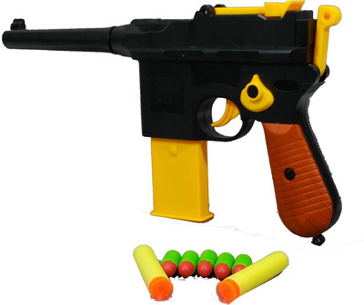 

HALO NATION Double Function Gun with Soft Bullet Blaster(Multicolor)