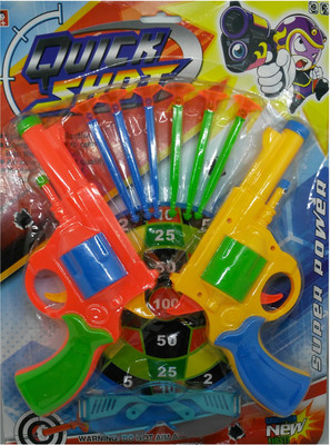 

HALO NATION Pistol toy gun with Soft bullet(Multicolor)