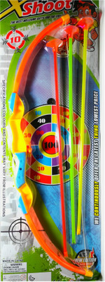 

HALO NATION 22 Inches Archery Toy With Bow & Arrow(Multicolor)