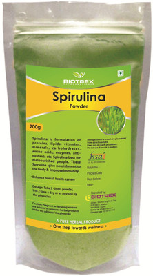 

Biotrex Nutraceuticals Spirulina Herbal Powder(200 g)
