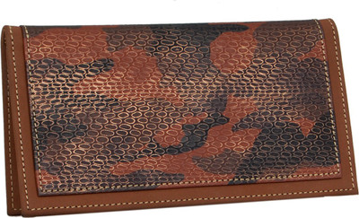 

Borse Women Brown Fabric Wallet(12 Card Slots)