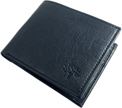 

InW Men Black Artificial Leather Wallet(3 Card Slots)