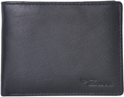 

Tamanna Men Black Genuine Leather Wallet(3 Card Slots), Black-1