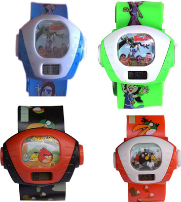 

Creator Cartoon Single Projector Return Gift(Units 4) Watch - For Boys & Girls