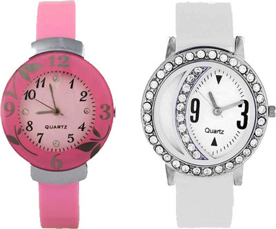 View CM Beautiful Stylish Multicolor Dial Rich Look Fancy Latest Collection 030 Stylish Pattern Corporate Imperial Analog Watch  - For Women Wrist Watches Price Online(CM)