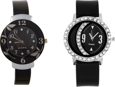 View CM Beautiful Stylish Multicolor Dial Rich Look Fancy Latest Collection 006 Stylish Pattern Corporate Imperial Analog Watch  - For Women Wrist Watches Price Online(CM)