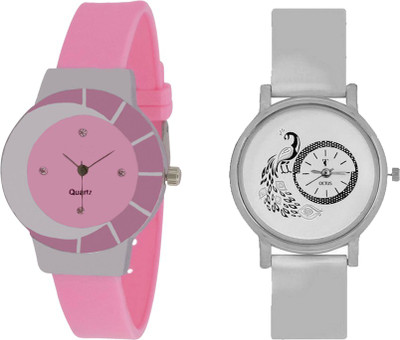 

CM Beautiful Stylish Multicolor Dial Rich Look Fancy Latest Collection 019 Stylish Pattern Corporate Imperial Watch - For Women